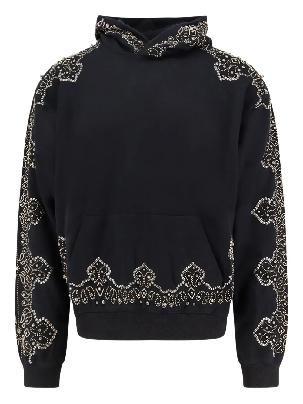 Ih Nom Uh Nit kangaroo-pocket hoodie | Black | Image 1