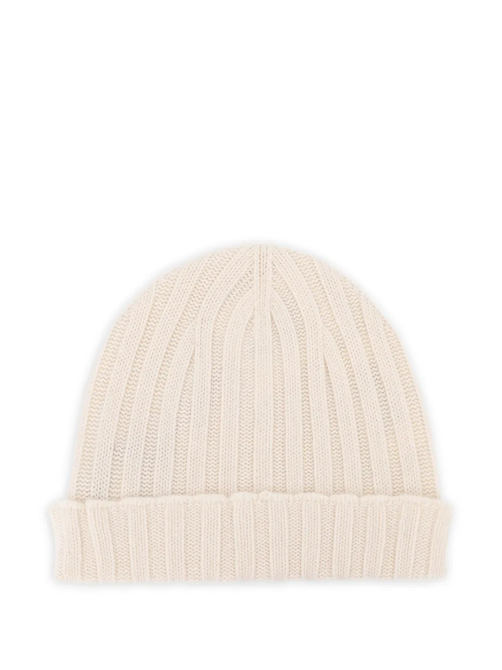 Filippo De Laurentiis gorro de cachemira tejido de canalé | neutro | Image 1