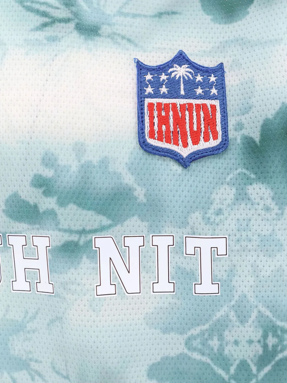 Ih Nom Uh Nit Logo-patch Jersey T-shirt In Green