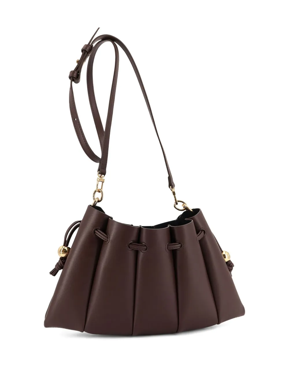 Themoirè Themoir Dafne Vegan Leather Crossbody Bag In Brown