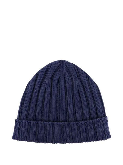 Filippo De Laurentiis ribbed-knit beanie hat