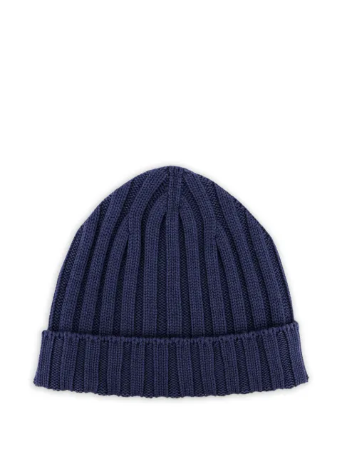 Filippo De Laurentiis ribbed-knit beanie hat