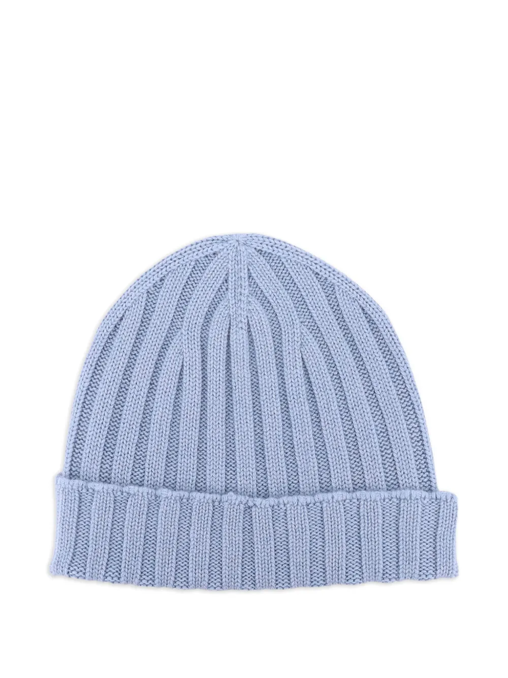 Filippo De Laurentiis cashmere ribbed beanie | Blue | Image 1