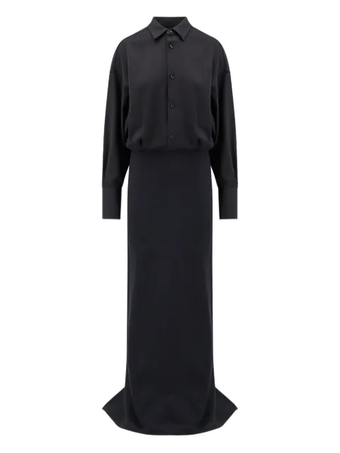 DARKPARK vestido largo con botones