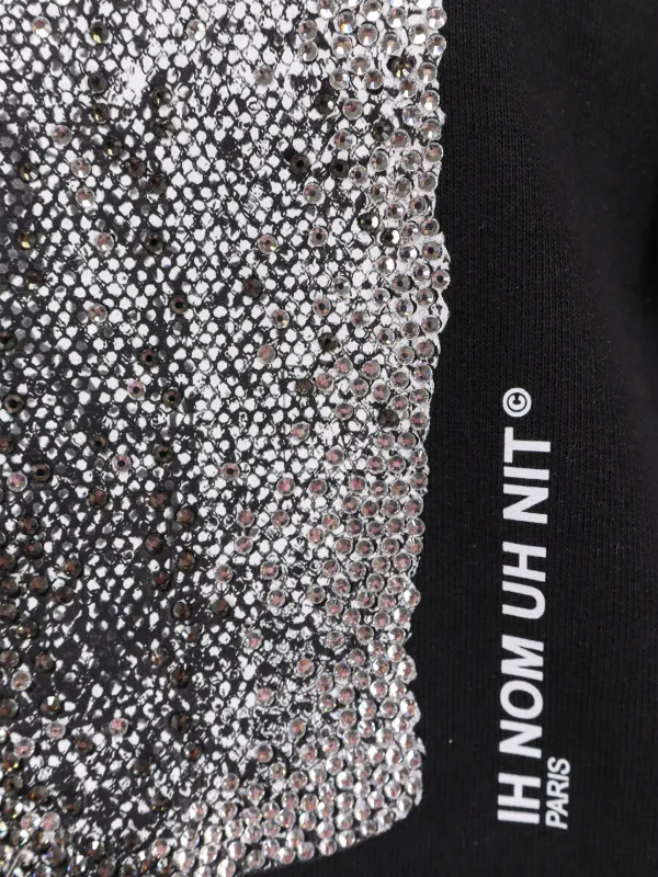 Ih Nom Uh Nit Diamond Glove Hoodie | Black | FARFETCH CA