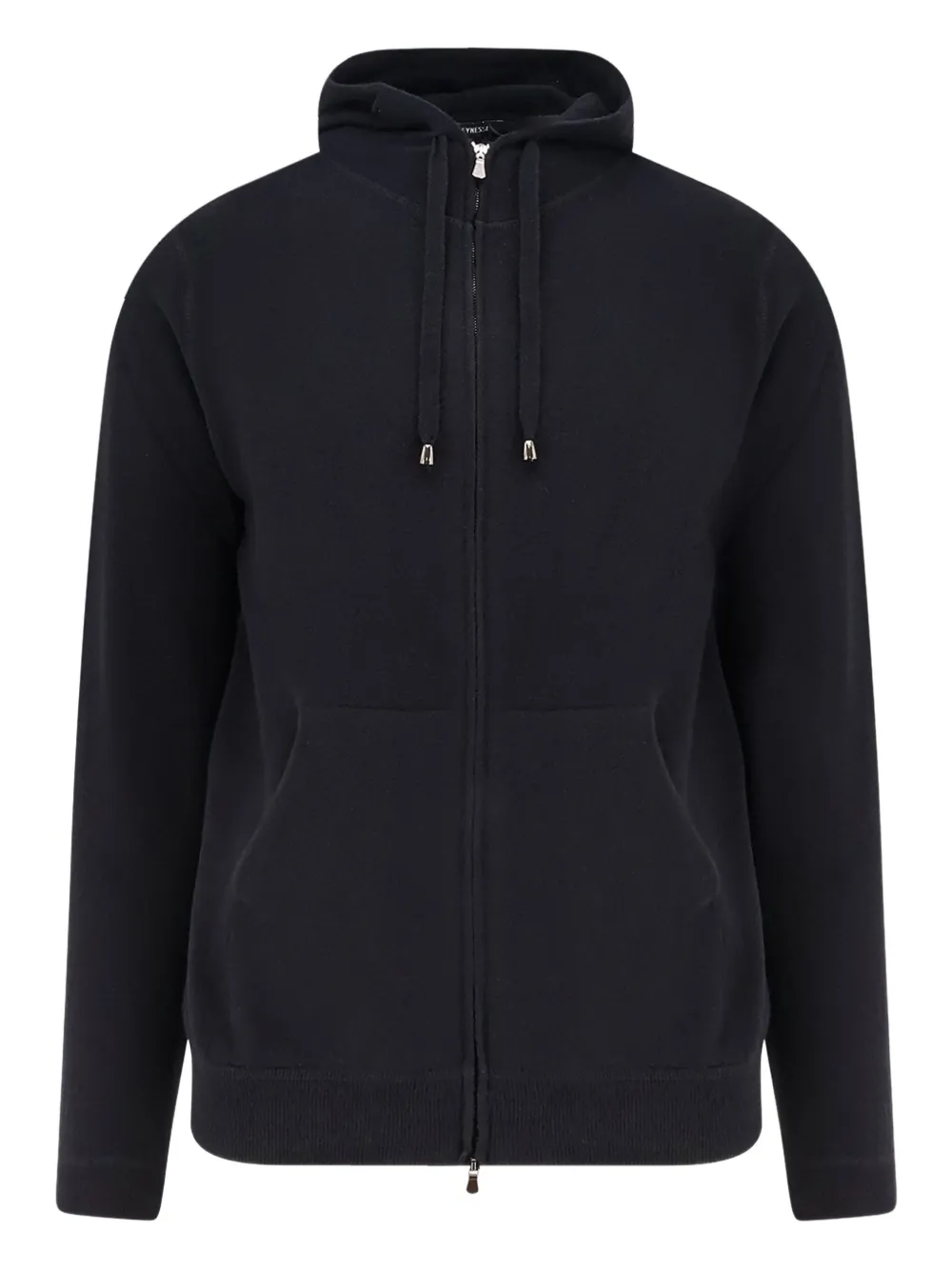 Filippo De Laurentiis Zip-fastening Hoodie In Black