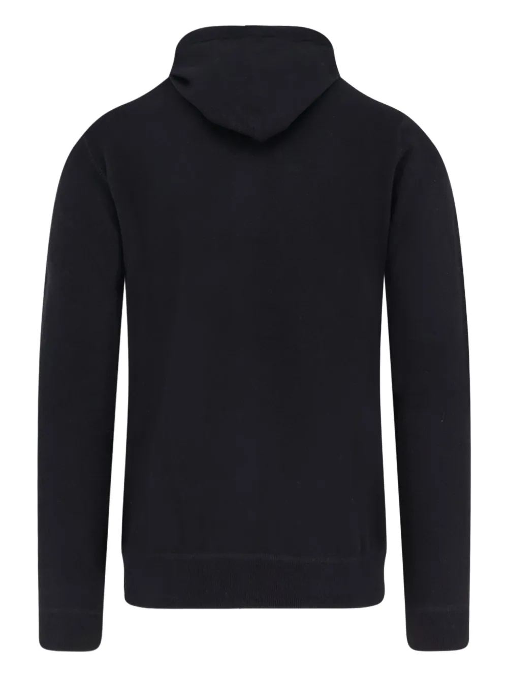Filippo De Laurentiis Zip-fastening Hoodie In Black