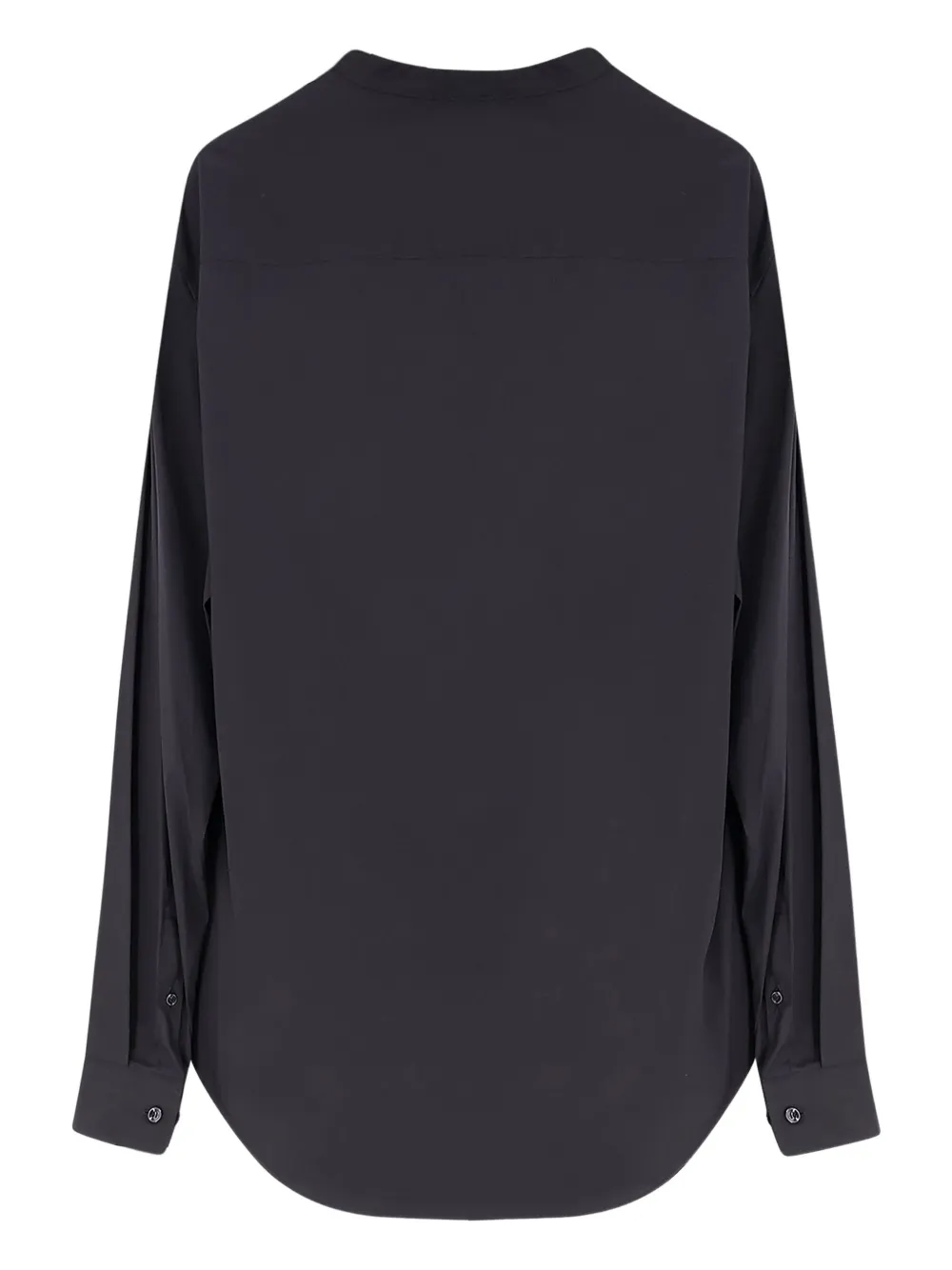 Giorgio Armani cotton-blend shirt - Zwart