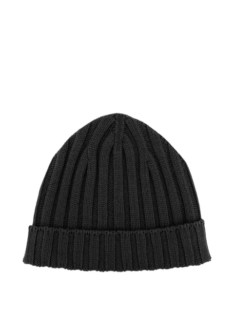 Filippo De Laurentiis ribbed-knit beanie hat