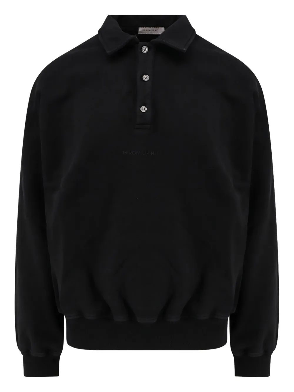 Ih+Nom+Uh+Nit+polo+à+manches+longues+-+Noir