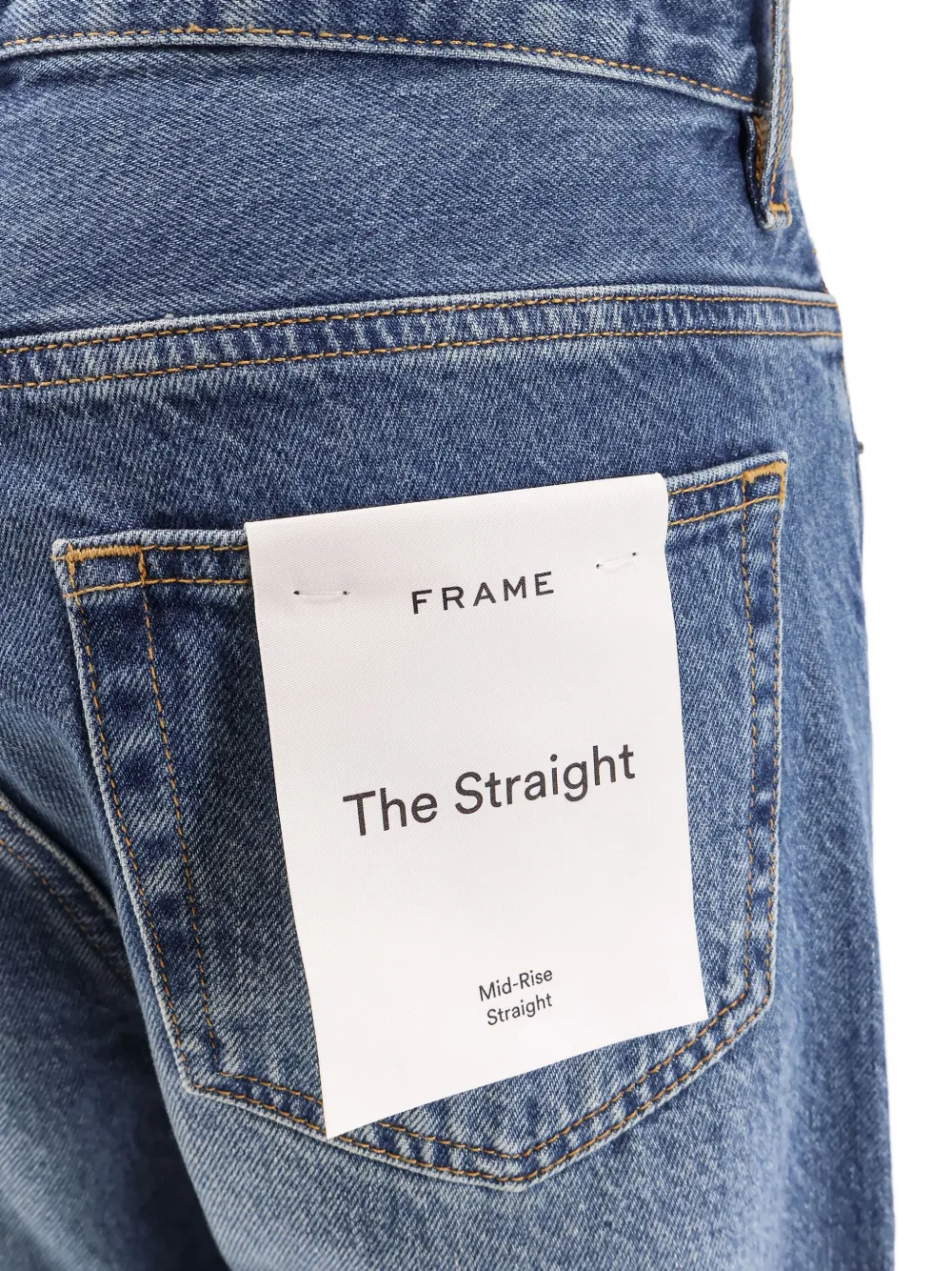 Frame Five-pockets Jeans In Blue