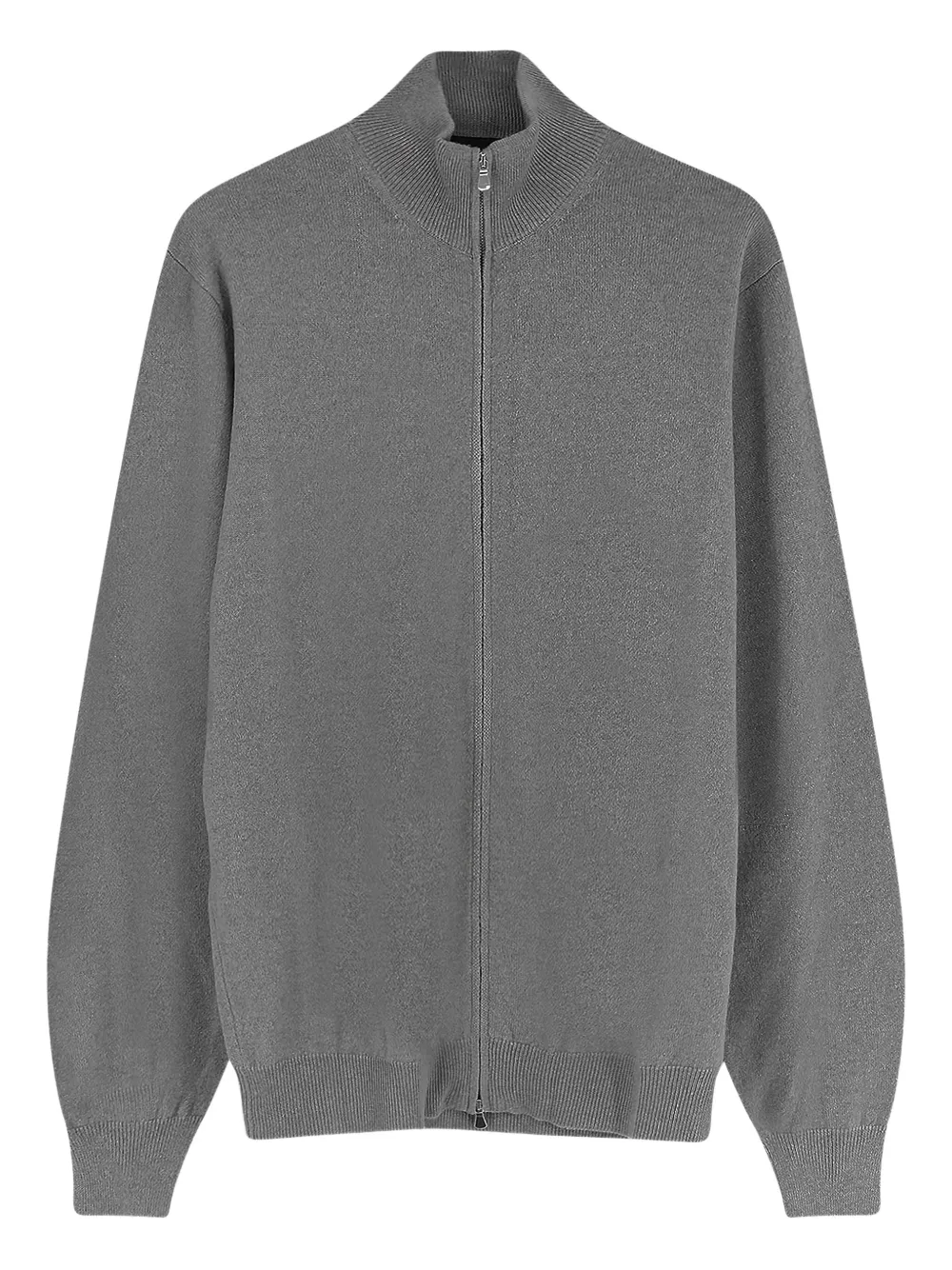 Filippo De Laurentiis zip-up cardigan | Grey | Image 1