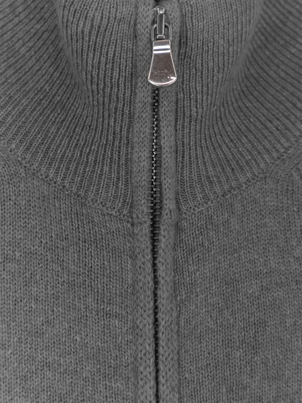 Filippo De Laurentiis Zip-up Cardigan In Gray