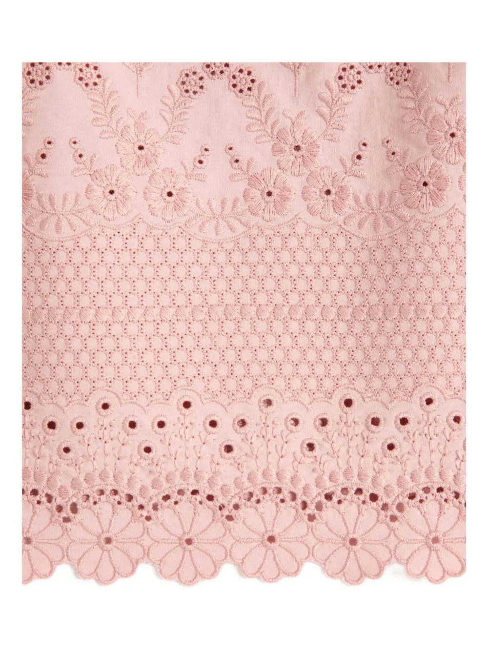 puffed-sleeve ruffle blouse