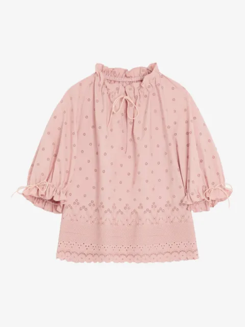 Valentino Garavani Blusa con maniche a palloncino