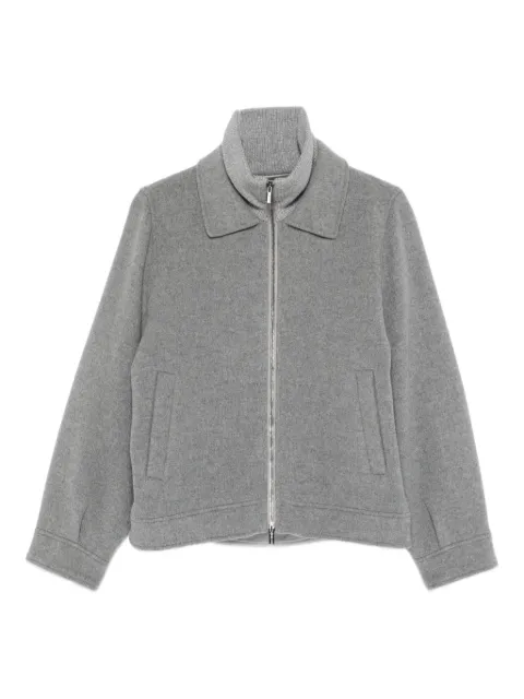 Peserico polo-collar jacket