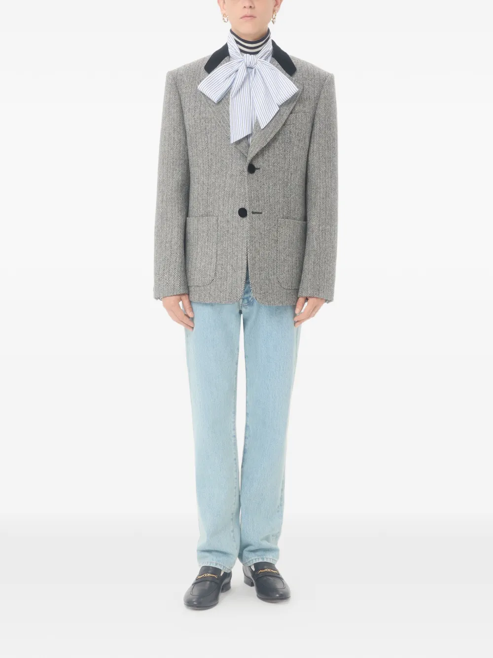 Valentino Garavani Jeans met vijf zakken - Blauw