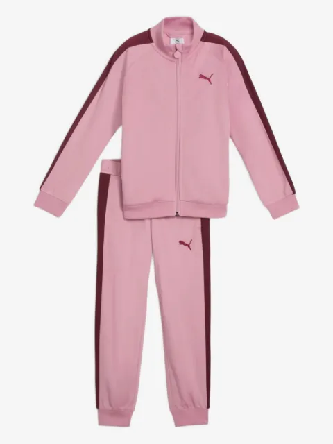 Puma Kids zip-up logo-detail tracksuit set