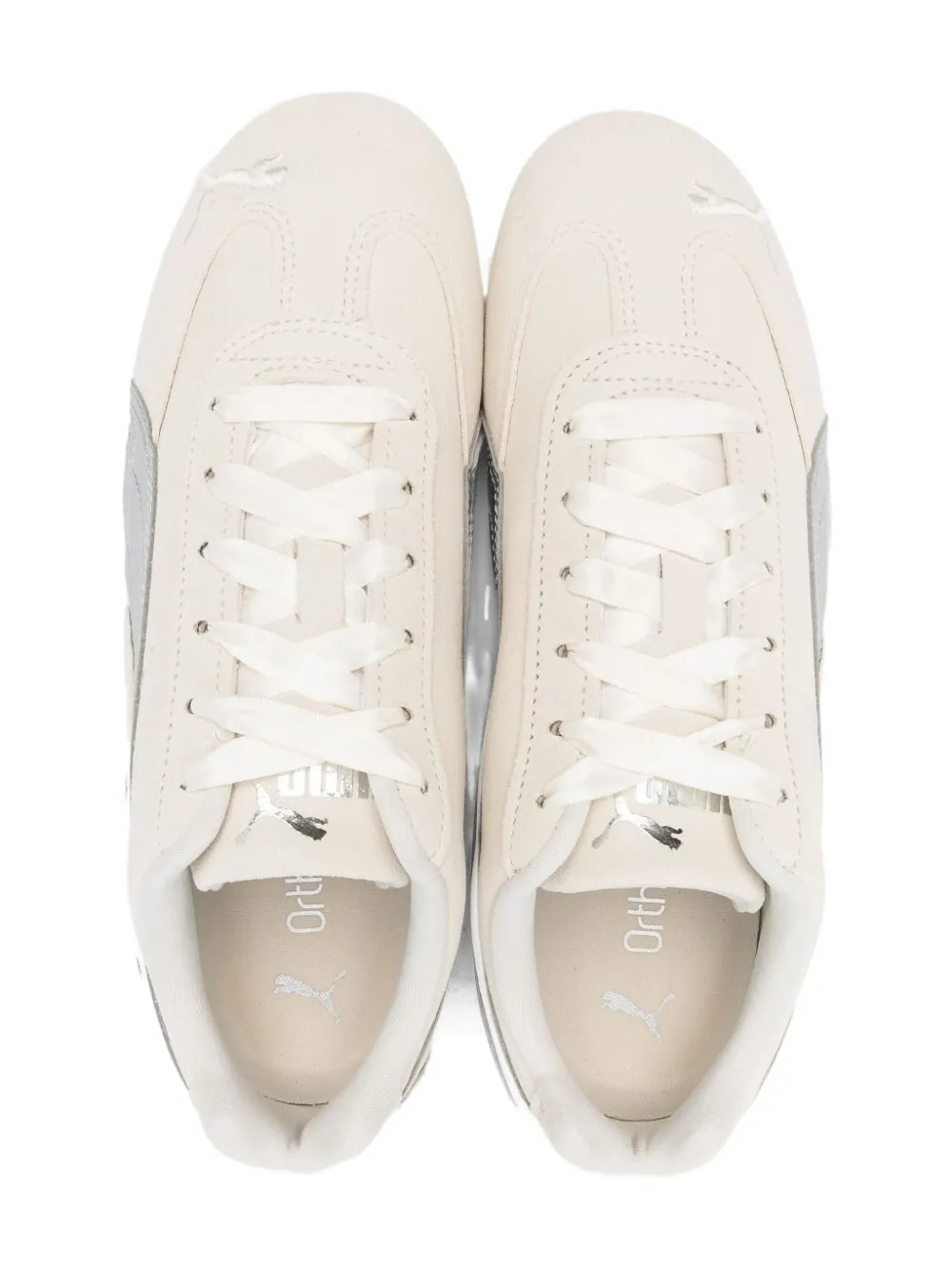 Puma Kids Sneakers met logo Beige