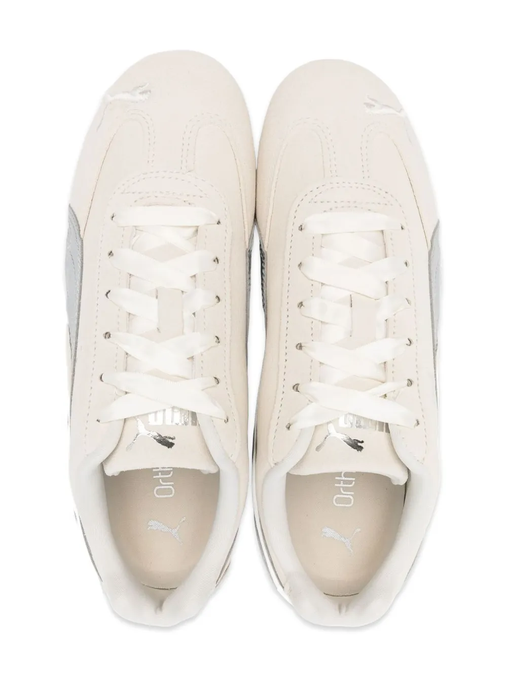  Puma Kids Logo Sneakers - Neutrals 