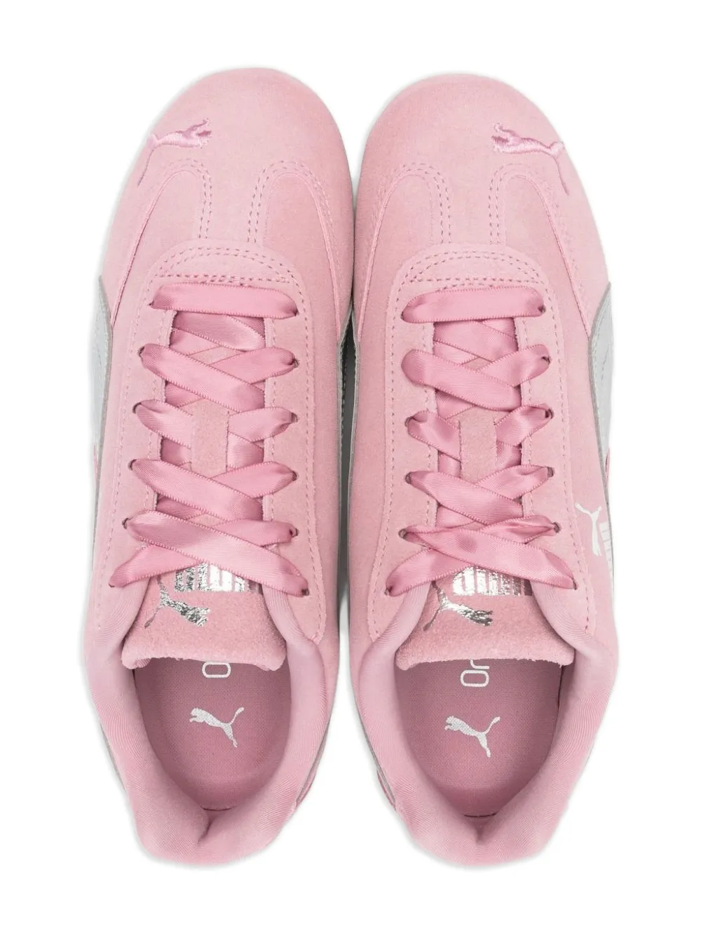  Puma Kids Logo Sneakers - Pink 