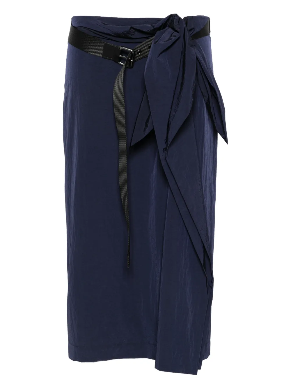 PINKO belt knot skirt - Blu