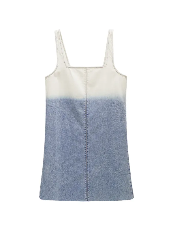 rag and bone mini dress rag & bone Ultra Featherweight Hayley Mini Dress | Blue | Size XXS