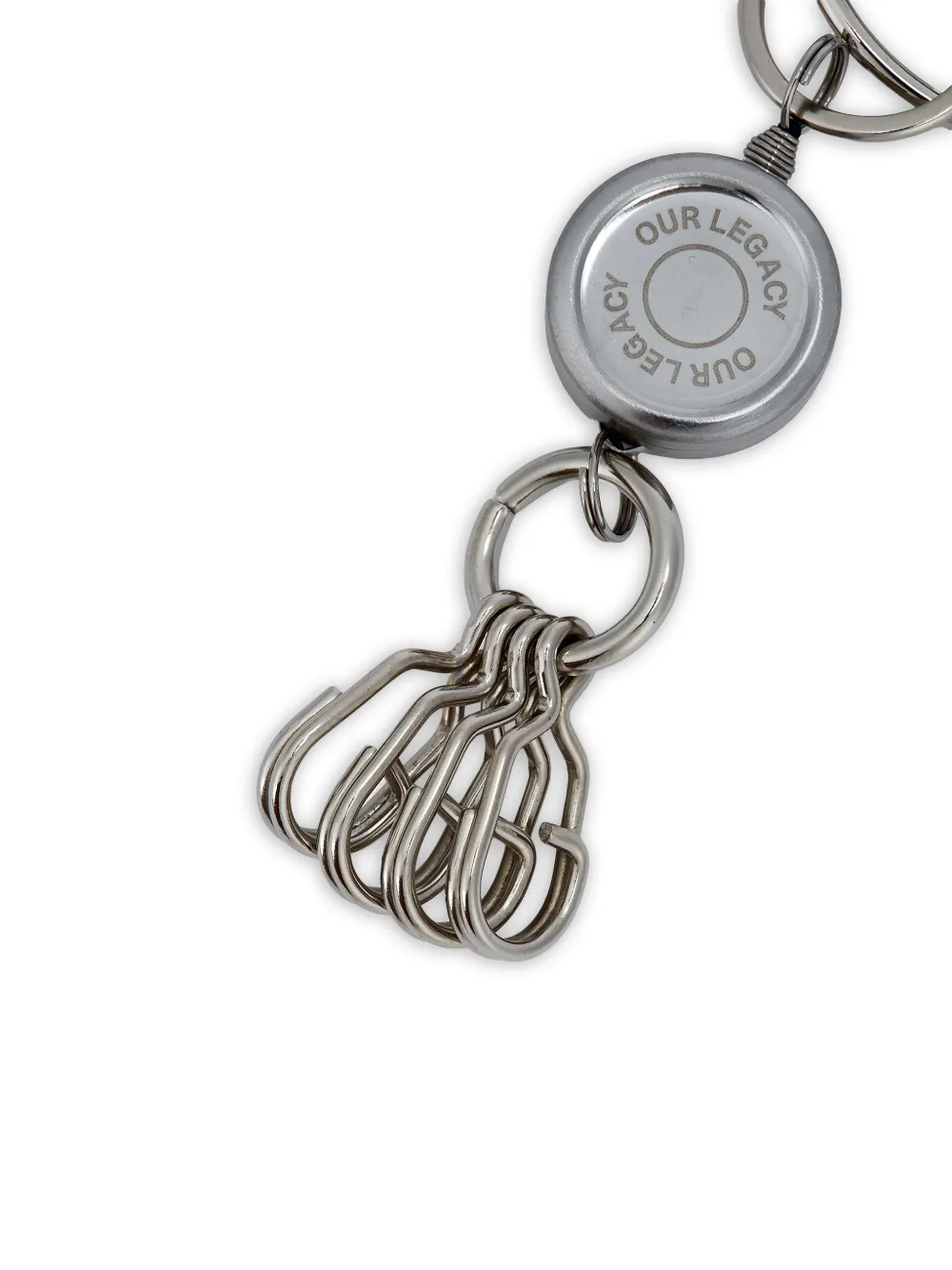 OUR LEGACY Clip sleutelhanger Zilver