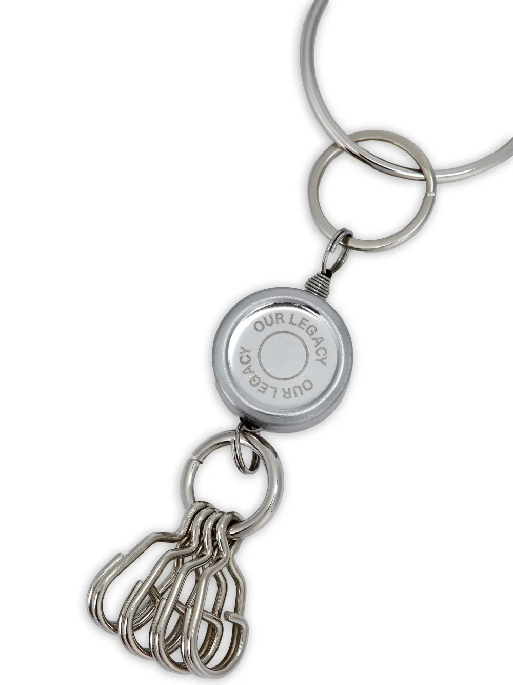 OUR LEGACY Clip sleutelhanger Zilver