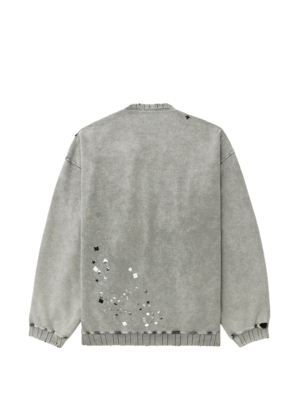 Maison MIHARA YASUHIRO ダメージ スウェットシャツ | グレー