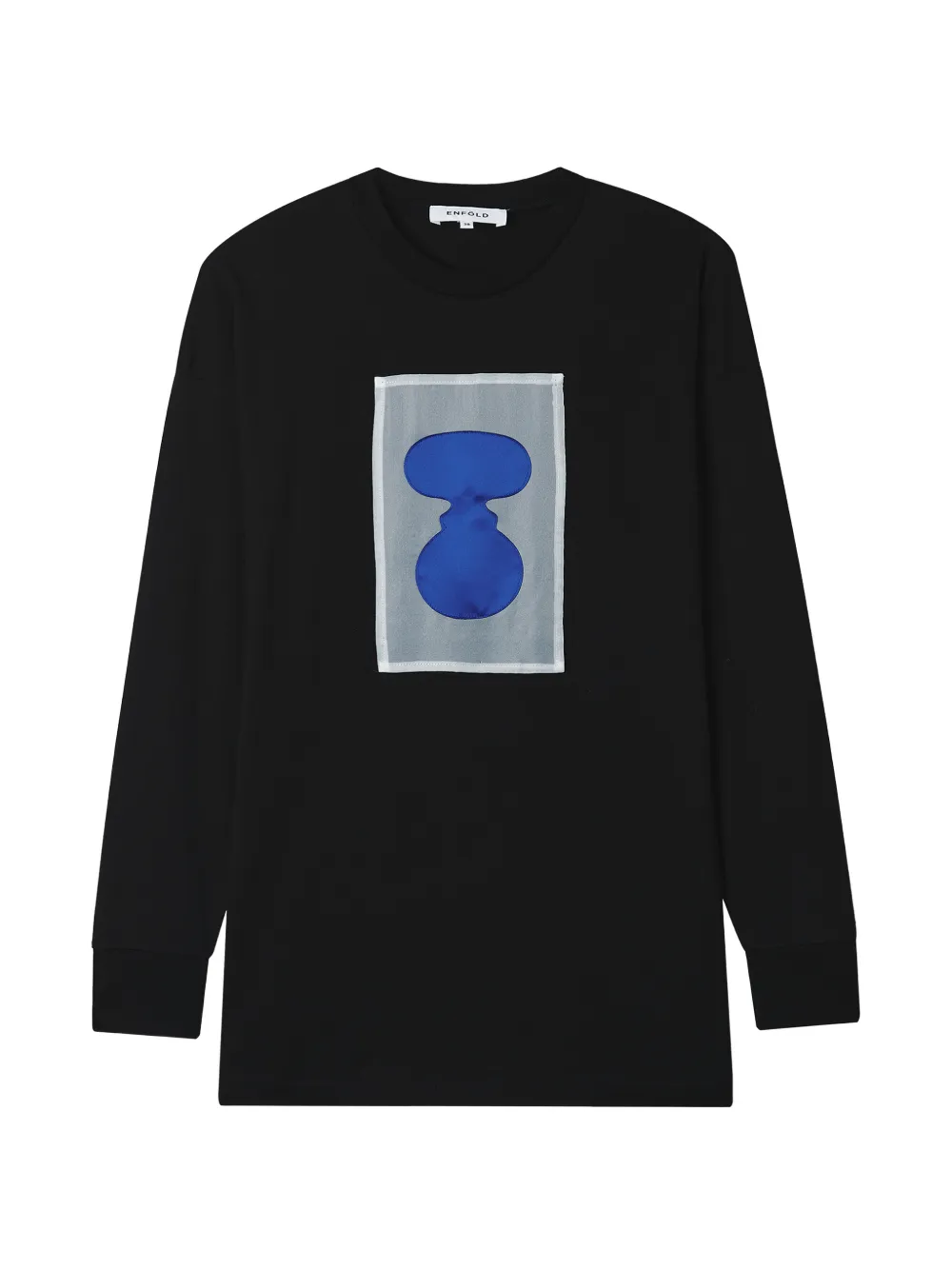 Enföld graphic long-sleeved top - Nero