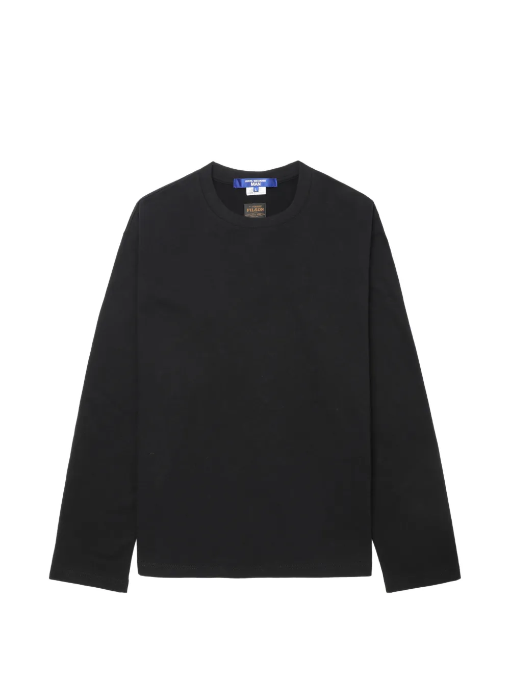 Junya Watanabe long-sleeves logo T-shirt - Nero