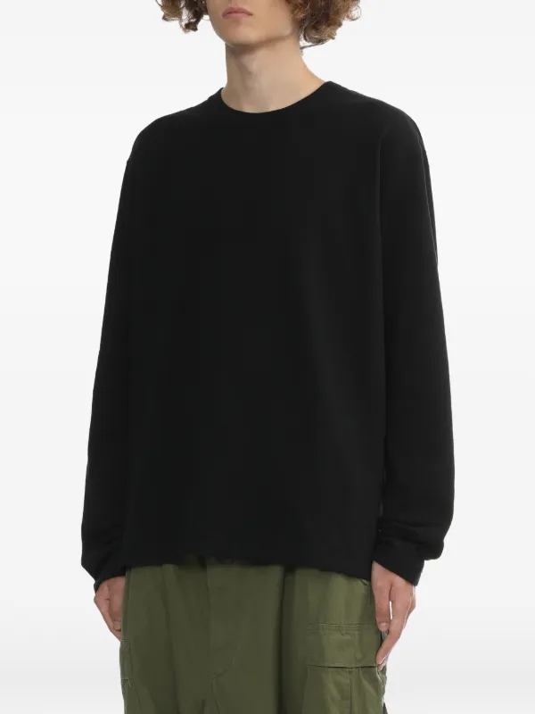 Junya Watanabe MAN ロゴ ロングTシャツ | ブラック | FARFETCH JP