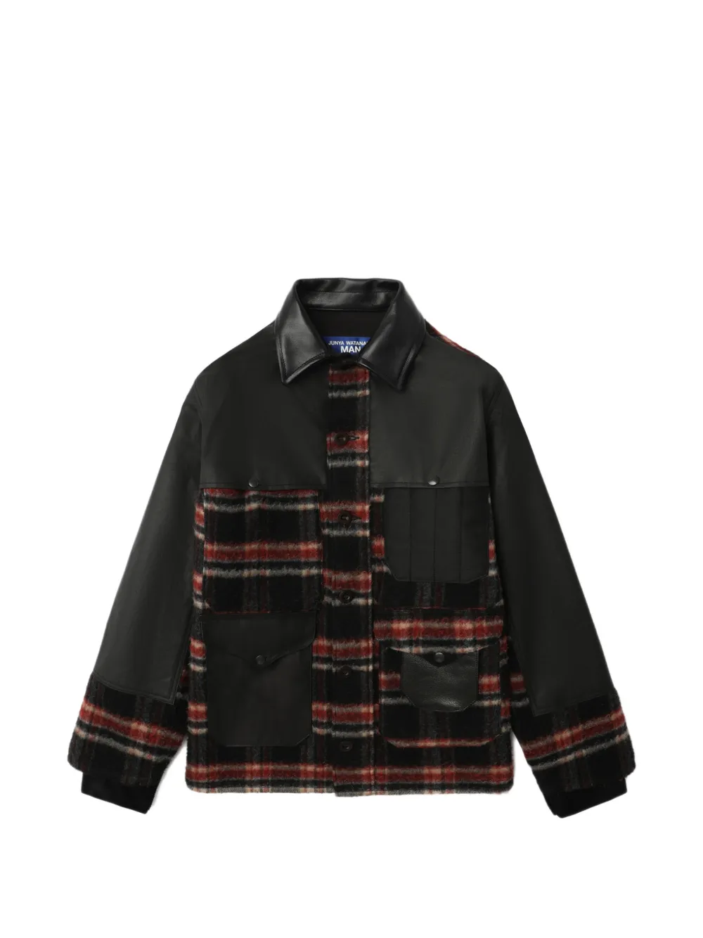 Junya Watanabe MAN x Comme des Garçons Giacca a quadri - Nero