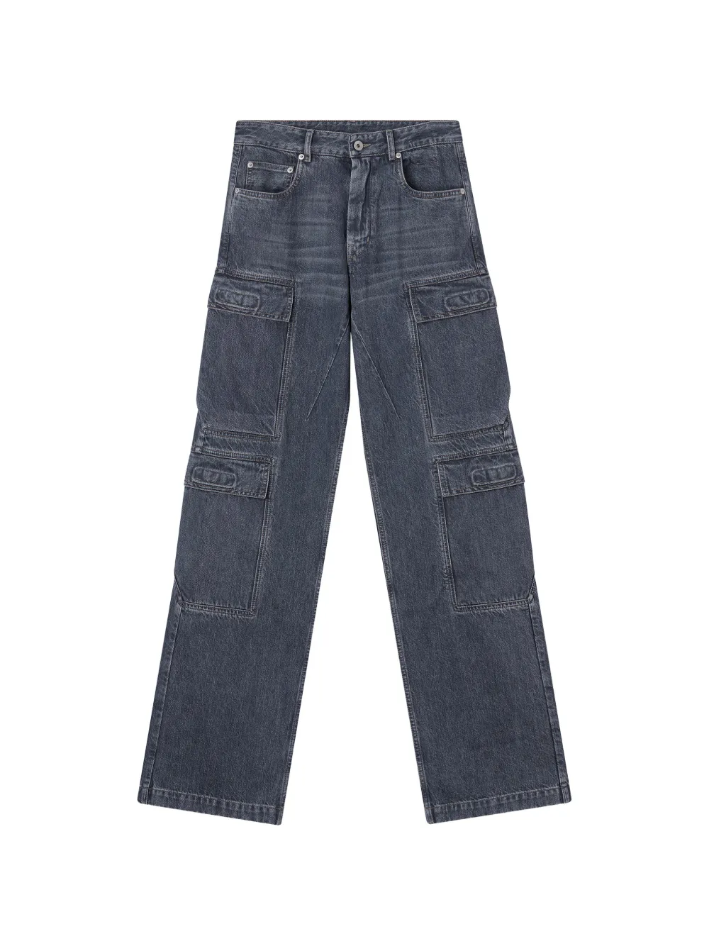 Rick Owens DRKSHDW Jeans cargo - Grigio