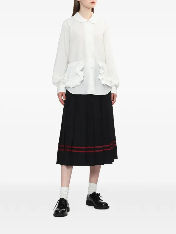 Comme Des Garçons Girl プリーツ スカート | ブルー | FARFETCH JP