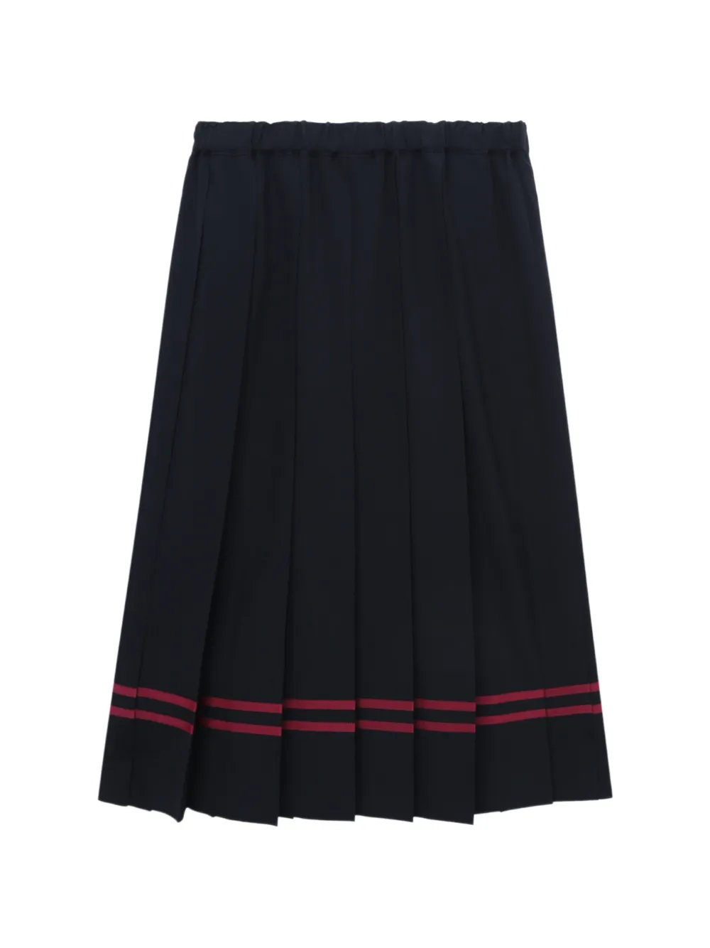 Comme Des Garçons Girl Pleated Midi Skirt | Blue | FARFETCH