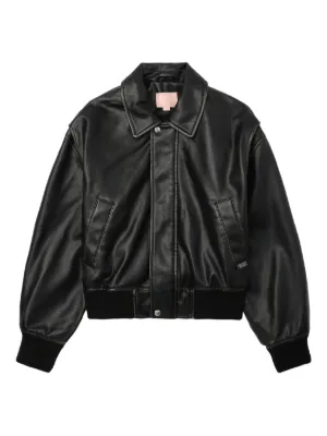 Diesel L-Ilyan Leather Jacket | Black | FARFETCH ZA