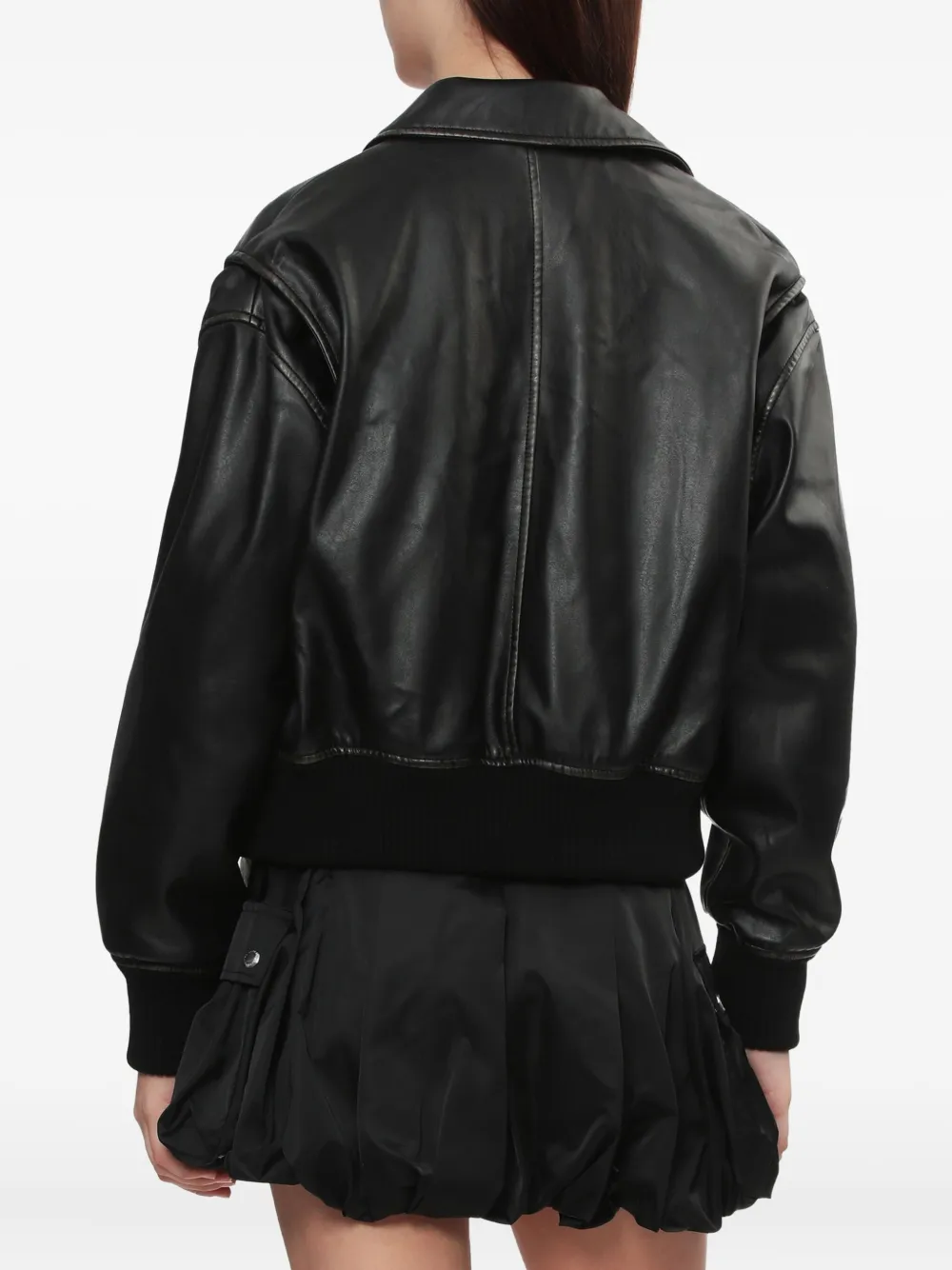 Bapy By *a Bathing Ape® Ribbed-trim Jacket In Black