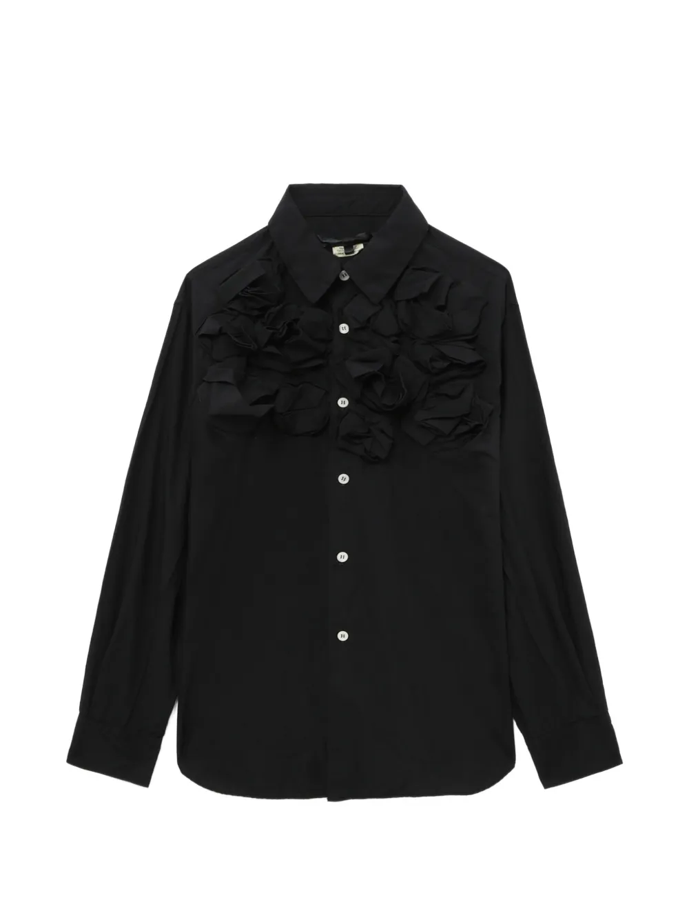 Comme Des Garçons Comme Des Garçons floral button-down shirt - Nero