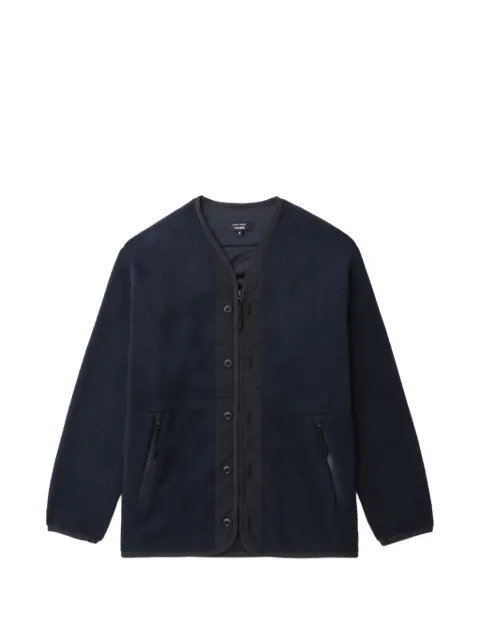 Comme des Garçons Homme zip fastening fleece cardigan