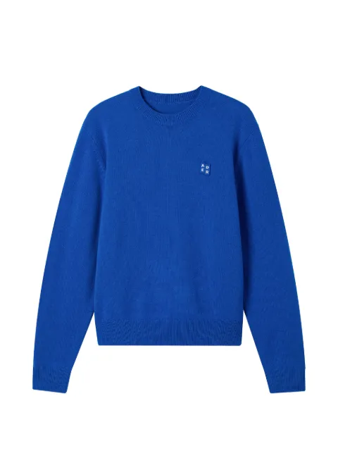 Ader Error crewneck logo-patch knitwear