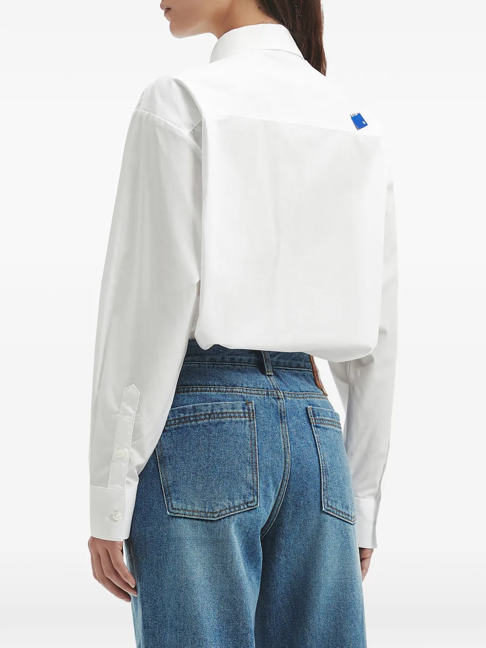 Sig; BL Tag pocket patch-detail shirt