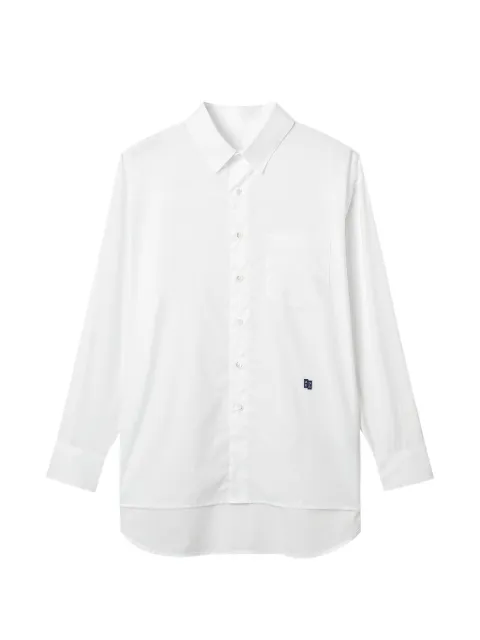 Ader Error Sig; BL Tag pocket patch-detail shirt