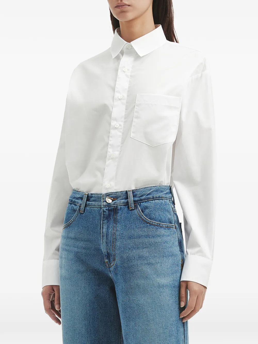 Sig; BL Tag pocket patch-detail shirt