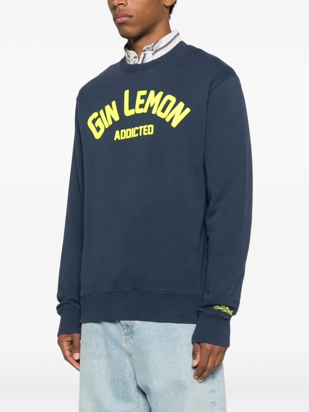 Mc2 Saint Barth Graphic-print Sweatshirt In Blue