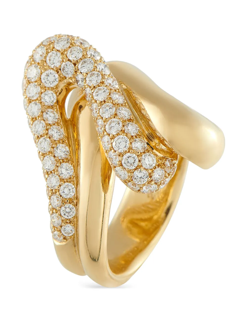 CONCORD bague en or 18ct ornée de diamants | Image 2