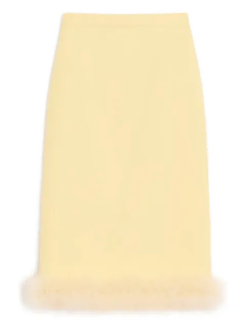 Valentino Garavani Crepe Couture midi skirt