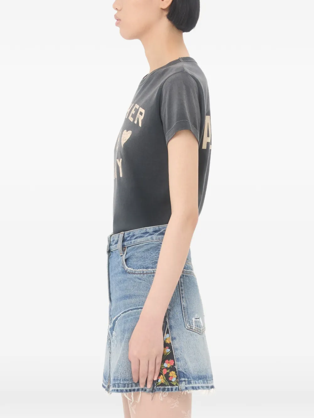 Valentino Garavani T-shirt met grafische print Grijs