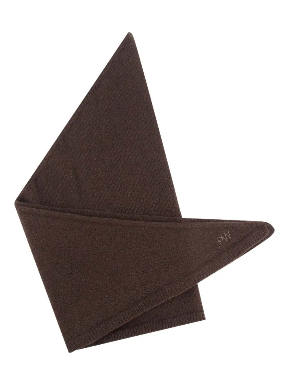 Paloma Wool Prima Knot-detail Scarf In Brown